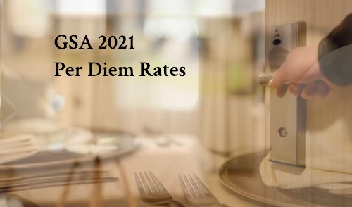 Image for GSA 2021 Per Diem Rates for Lodging, Meals, and Incidental Purchases