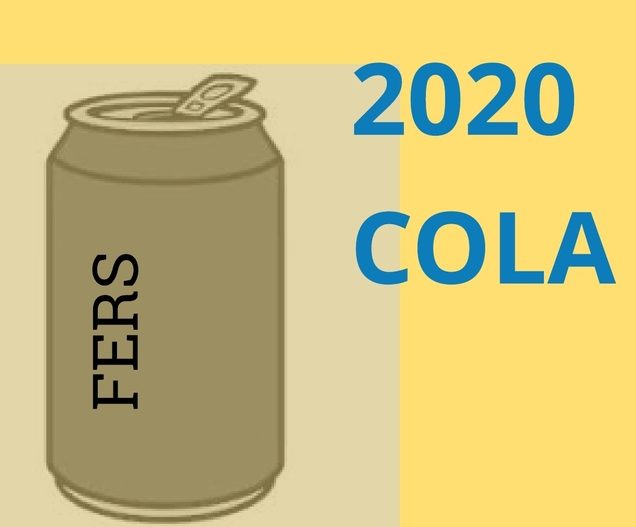 2020 COLA For FERS, CSRS, and Social Security 1.6