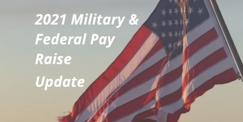 Image for 2021 Federal Pay Raise Update: 3% for the Military, at least 1% for Feds