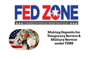 FERS Military Deposits