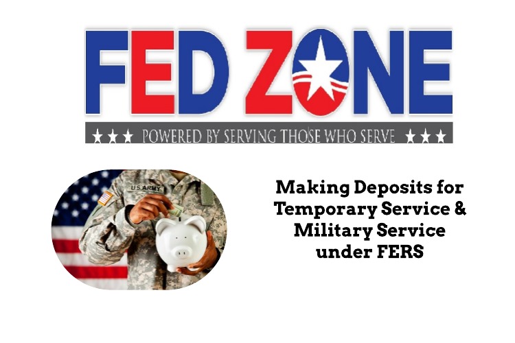 Image for Making Deposits for Temporary Service and Military Service under FERS