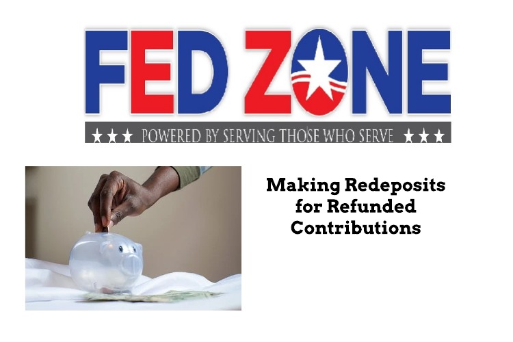 Image for Making Redeposits for Refunded Contributions Under CSRS and FERS