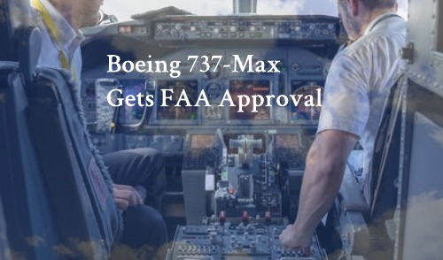 Image for Boeing Gets Thumbs Up from FAA to Use 737-Max Airplanes Again