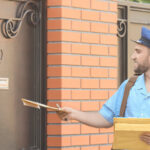 Health Insurance Changes ; image - mailman delivering package