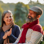 Survivor Benefits for Federal Employees ; image: older couple smiling