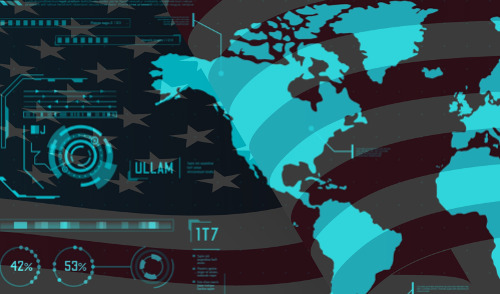 Federal Pay News: Localities and Pay Boost for IT Professionals ; image: digital map of earth