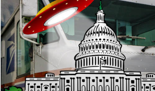 Image for Bill to End Shutdowns, USPS Payroll Error, and Reporting UFOs