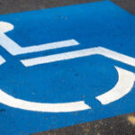 Social Security Disability Benefits ; image: handicapped parking space