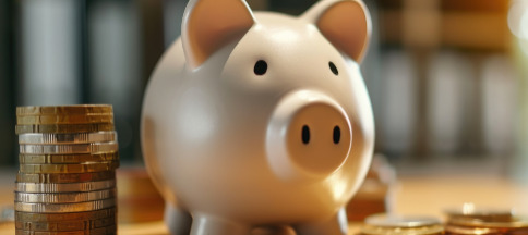 Federal Financial Plan ; image: AI generated piggy bank